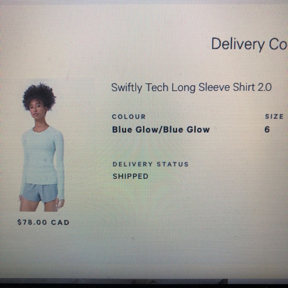 Lululemon swiftly tech long sleeve